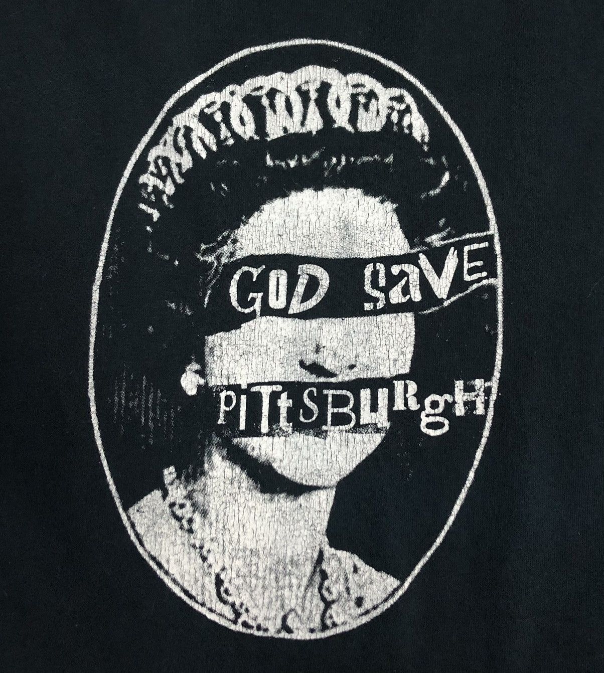 Band Tees Vintage God Save Pitsburgh T-Shirt Size US S / EU 44-46 / 1 - 3 Thumbnail