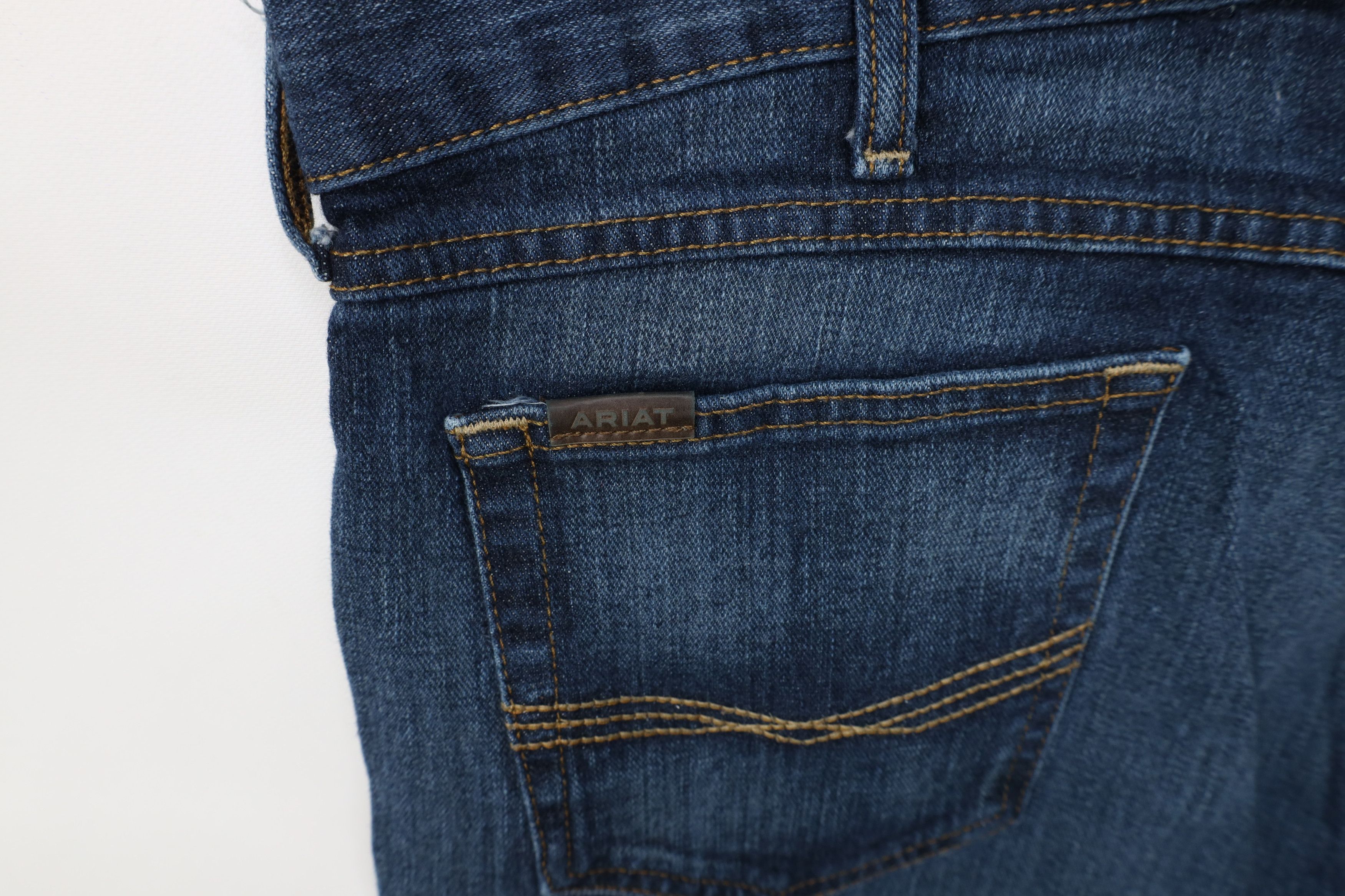 Ariat Ariat Denim M5 Slim Straight Leg Stretch Denim Jeans Blue Size US 36 / EU 52 - 13 Thumbnail