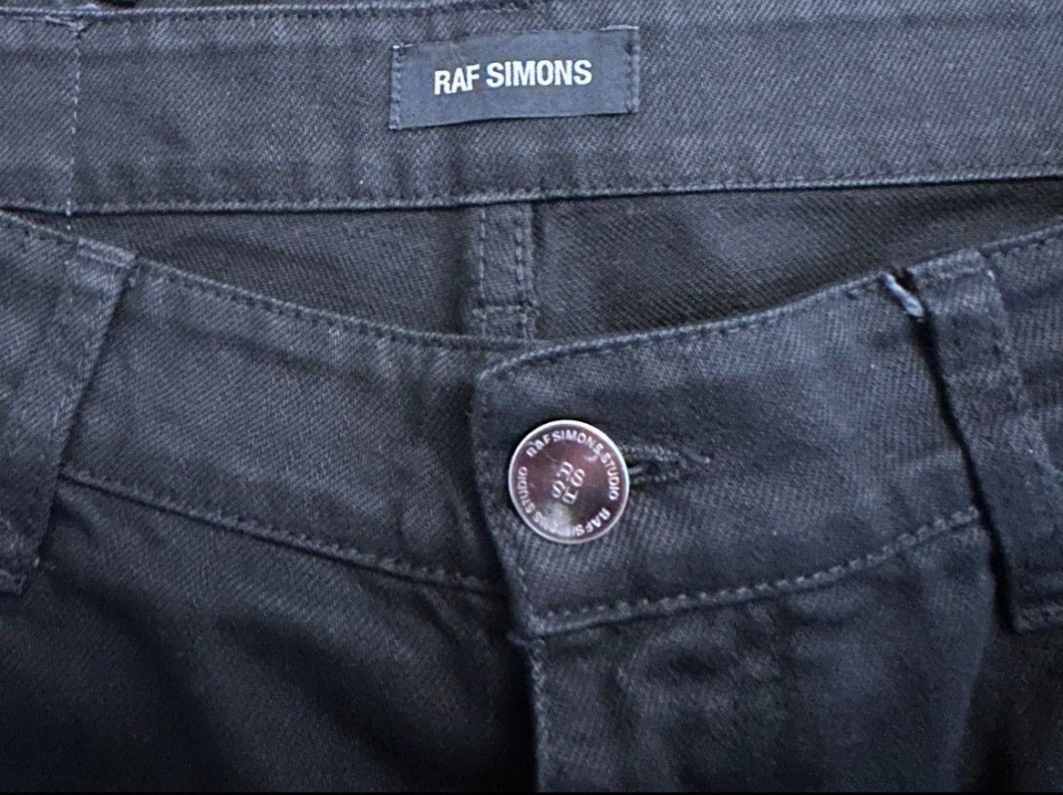 Raf Simons Raf Simons AW21 Black Denim Jeans Size US 30 / EU 46 - 4 Thumbnail