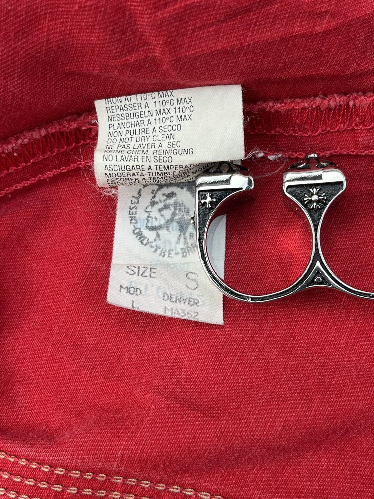 Diesel Super Rare Vintage Crimson Diesel Denver Workwear Denim Size US M / EU 48-50 / 2 - 10 Thumbnail