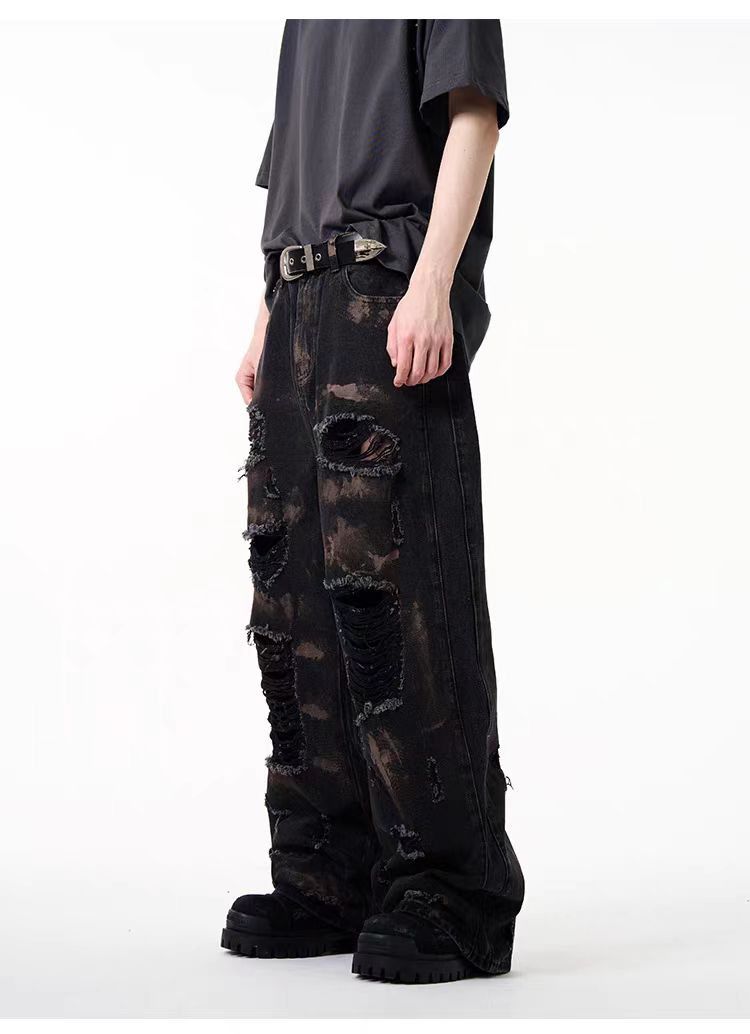Japanese Brand × Vintage Vintage High Street Hip Hop Loose Jeans Size US 32 / EU 48 - 4 Thumbnail