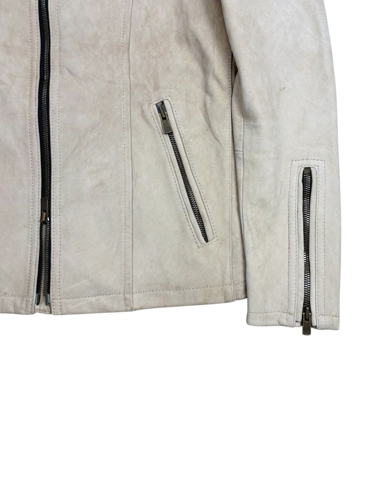 JACKROSE 2000s Luv Maison Jackrose - Excella Zipper Leather Jacket Size US M / EU 48-50 / 2 - 6 Thumbnail