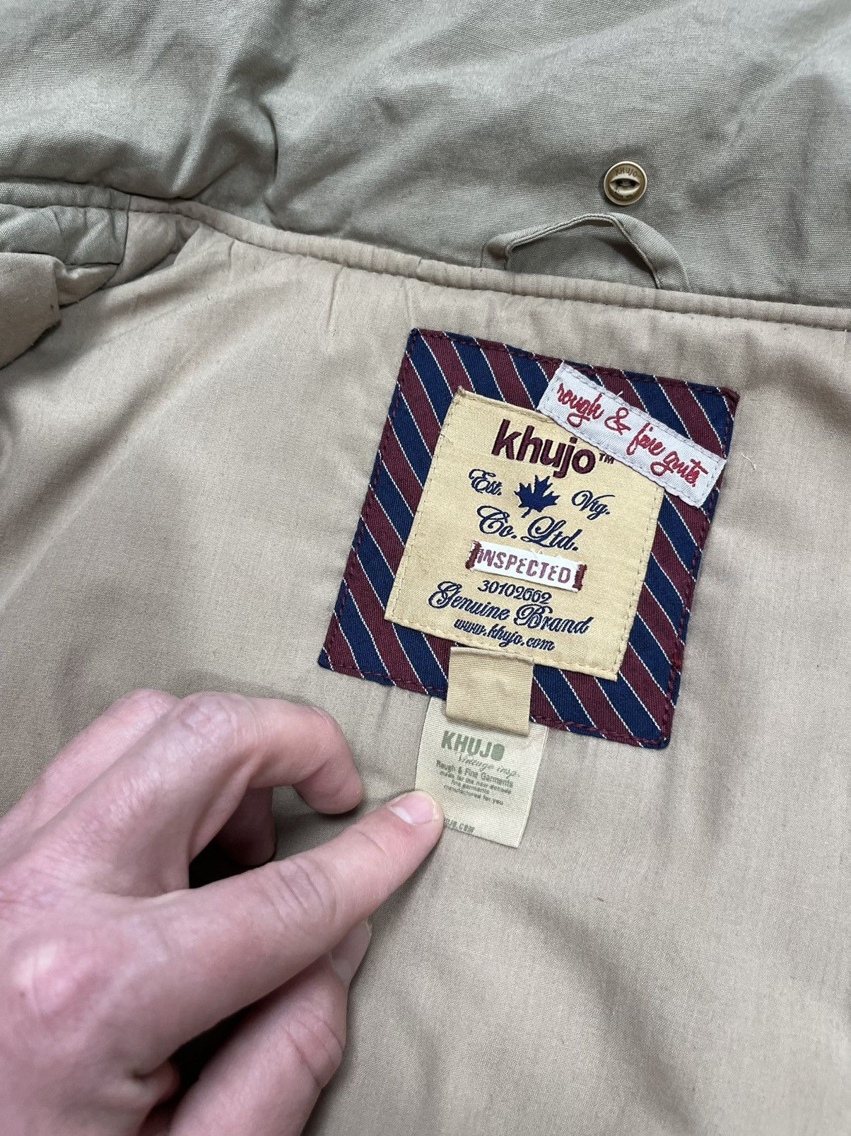 khujo Khujo Women’s Khaki Military Cargo Parka Jacket Coat Size L Size S / US 4 / IT 40 - 12 Thumbnail