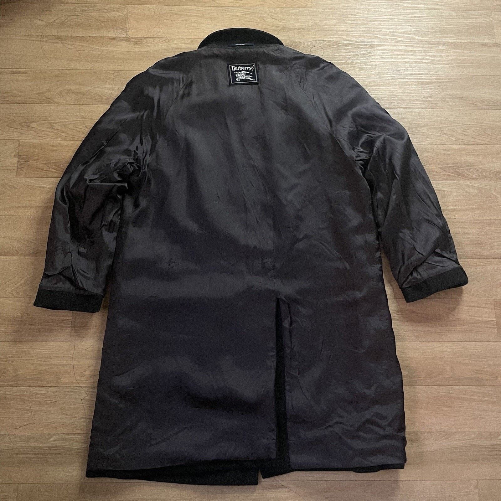 Burberry VINTAGE Burberry Trench Coat jacket CASHEMERE VIRGIN WOOL Size US L / EU 52-54 / 3 - 6 Thumbnail