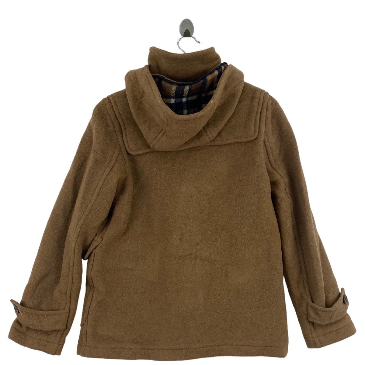 SHIPS SHIPS x PONTETORTO Italy Brown Hooded Wool Duffle Coat Size US M / EU 48-50 / 2 - 3 Thumbnail