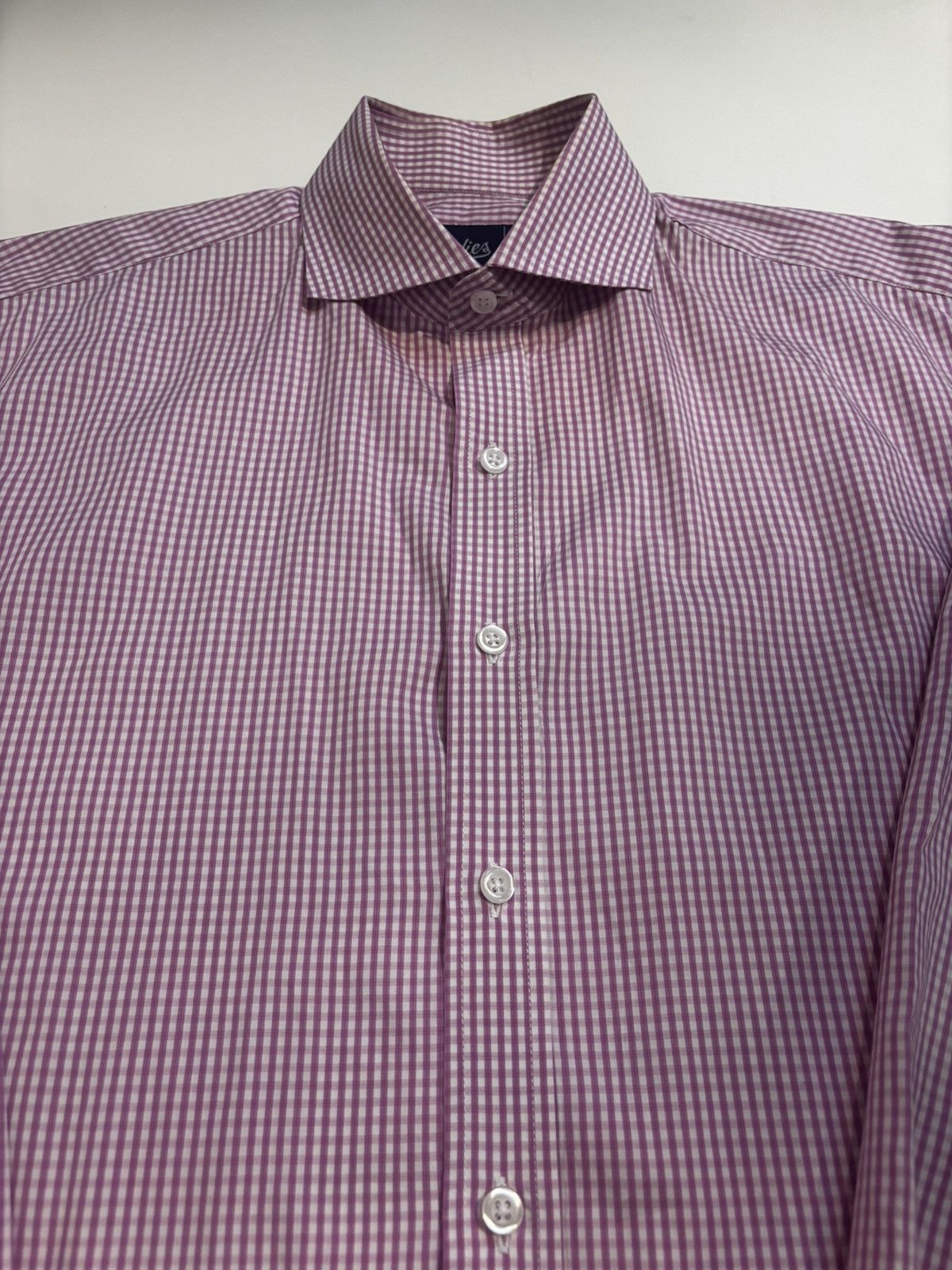 Other Pink checked dress Shirt.mt2707 Size US S / EU 44-46 / 1 - 4 Thumbnail