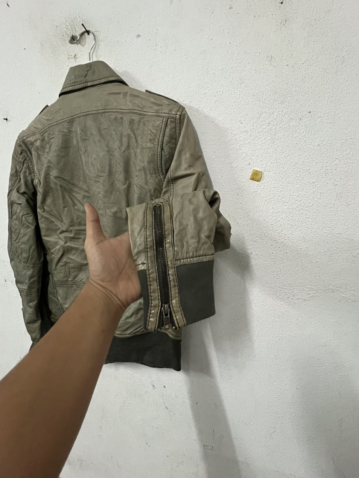 Diesel Vintage Diesil Leather Jacket Size US S / EU 44-46 / 1 - 7 Thumbnail