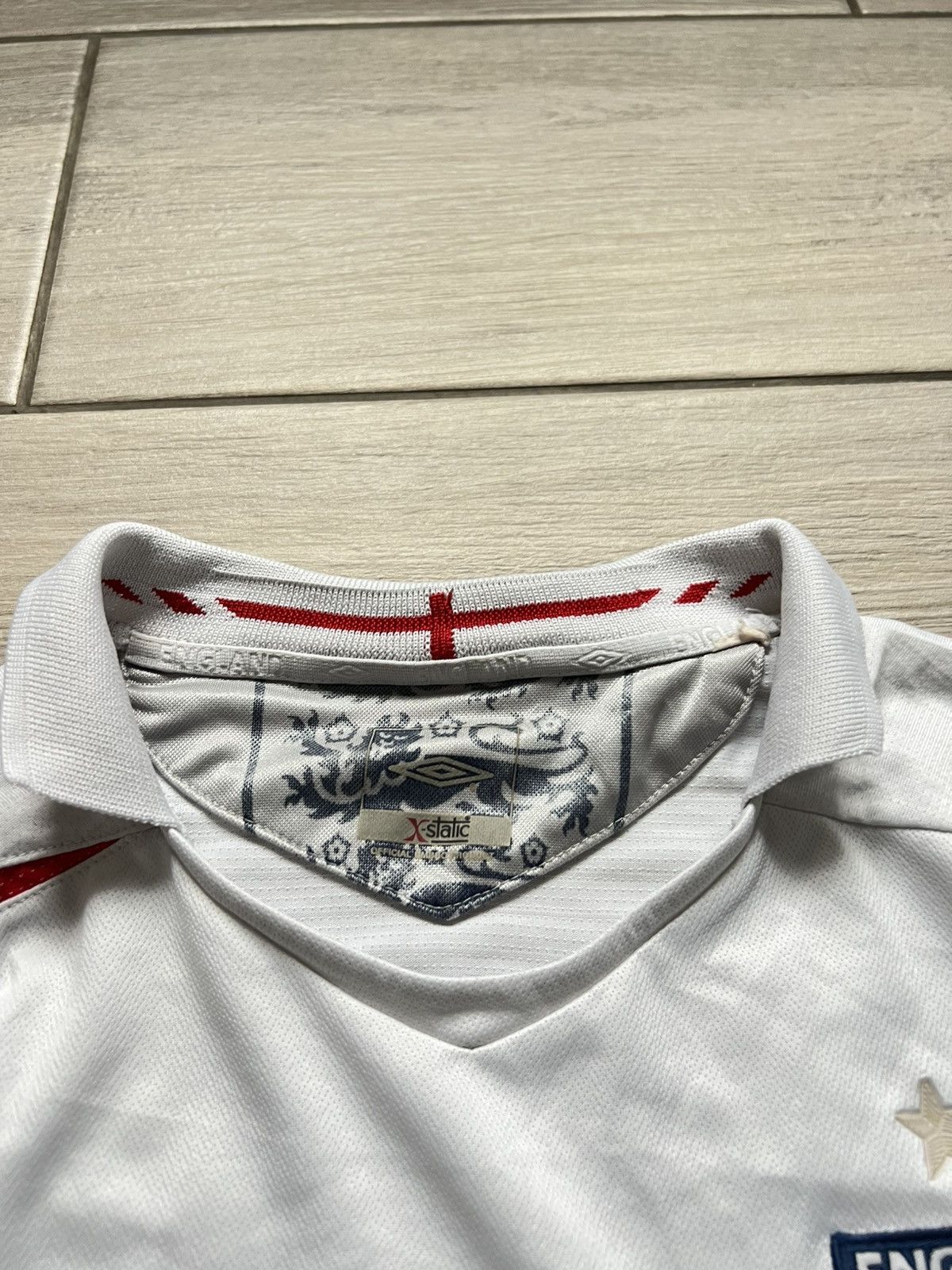 Umbro Vintage Soccer Jersey Umbro England National team 2004-2006 Size US S / EU 44-46 / 1 - 6 Thumbnail