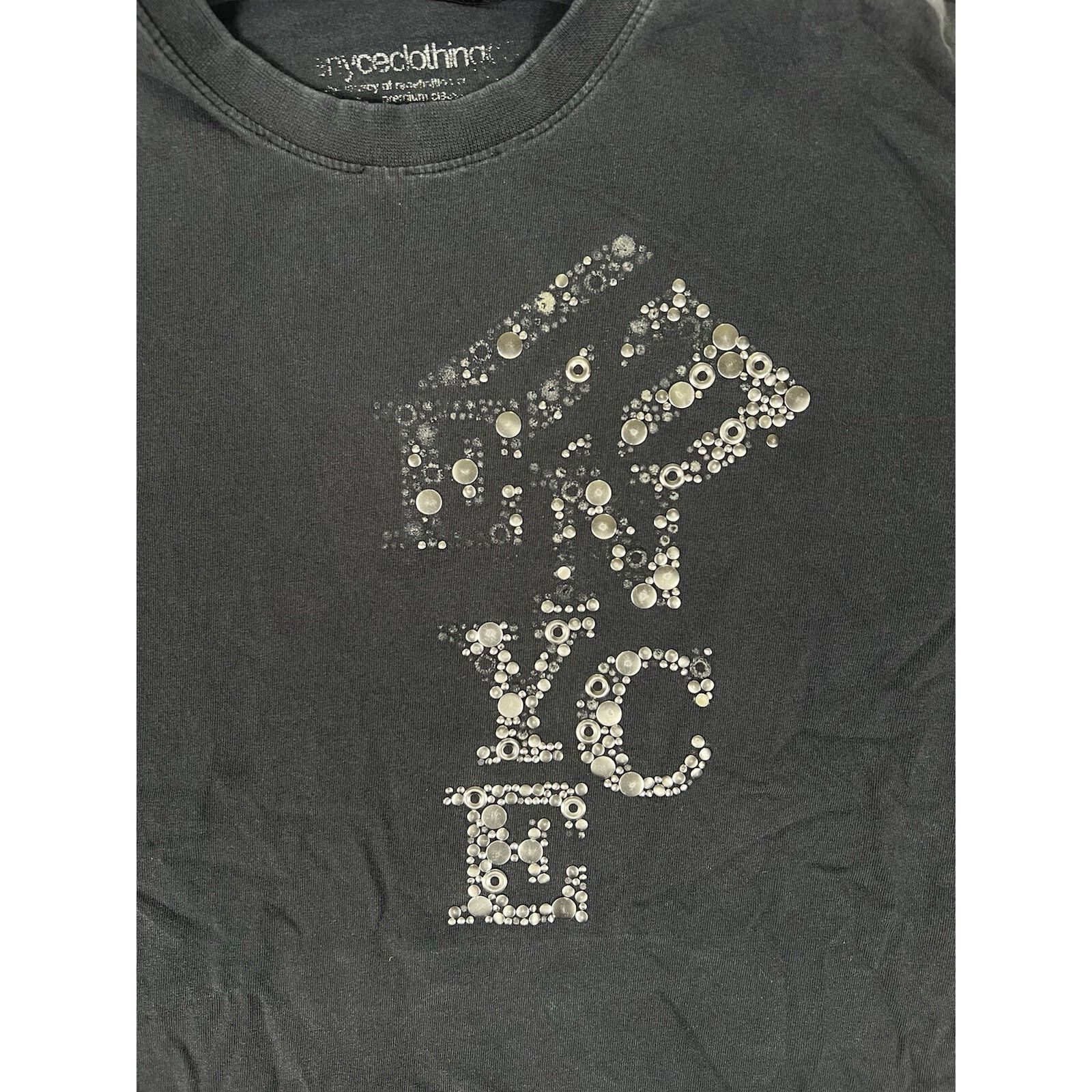 Enyce Vintage Enyce T-Shirt Size Large Y2K Studded Hip Hop Black Size US L / EU 52-54 / 3 - 2 Thumbnail