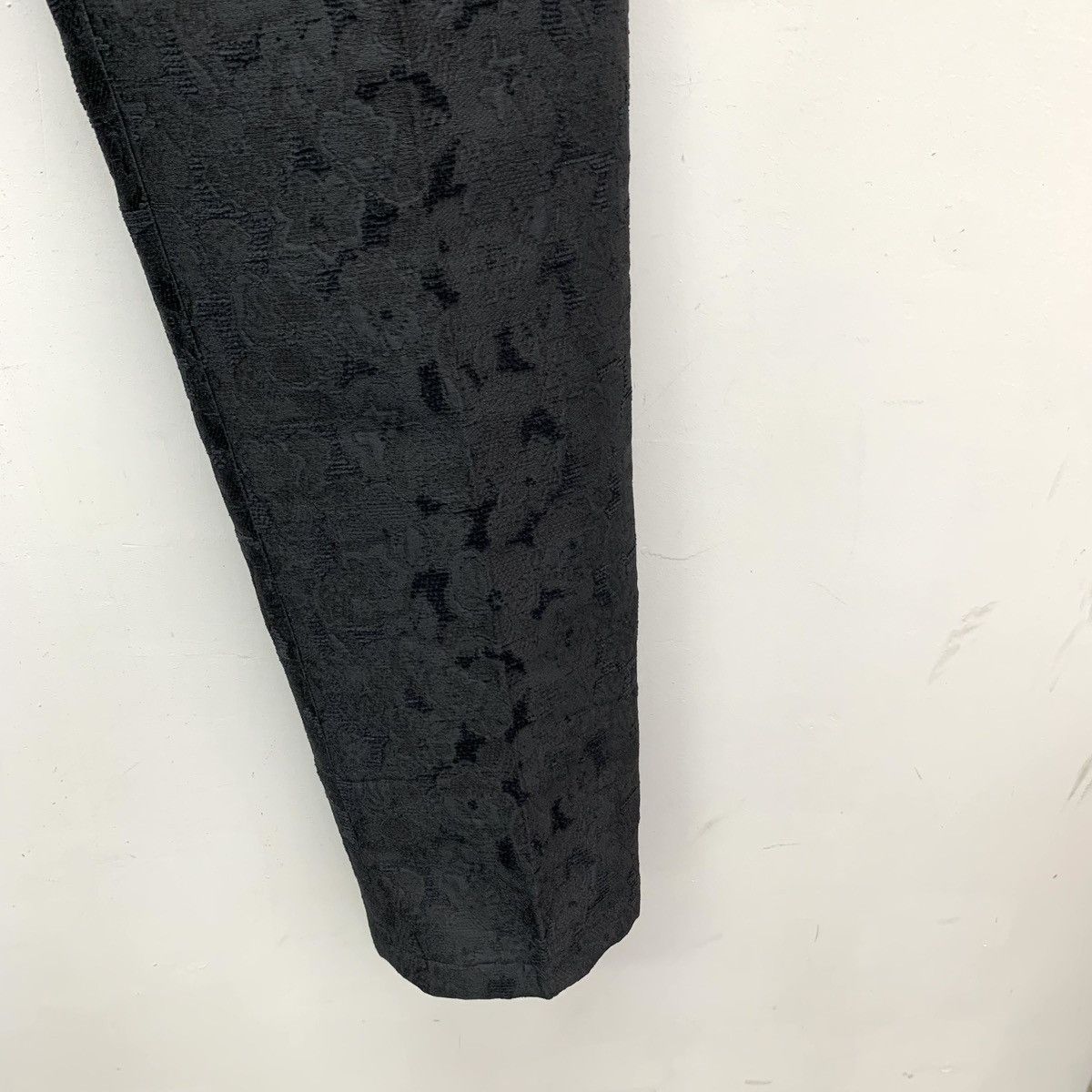 Dolce & Gabbana Dolce & Gabbana Black Lace Embroidered Casual Pants K26WX Size US 32 / EU 48 - 5 Thumbnail