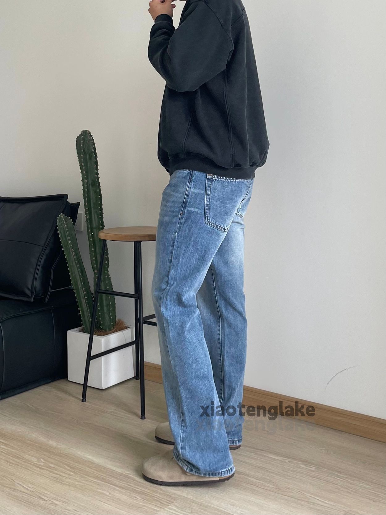 Jean × Vintage washed faded cleanfit yuppie bootcut y2k jeans Size US 32 / EU 48 - 4 Thumbnail