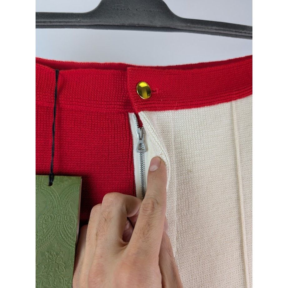 Gucci o1rshd1 Sweatpants & Joggers in Red/Beige Size US 36 / EU 52 - 6 Thumbnail
