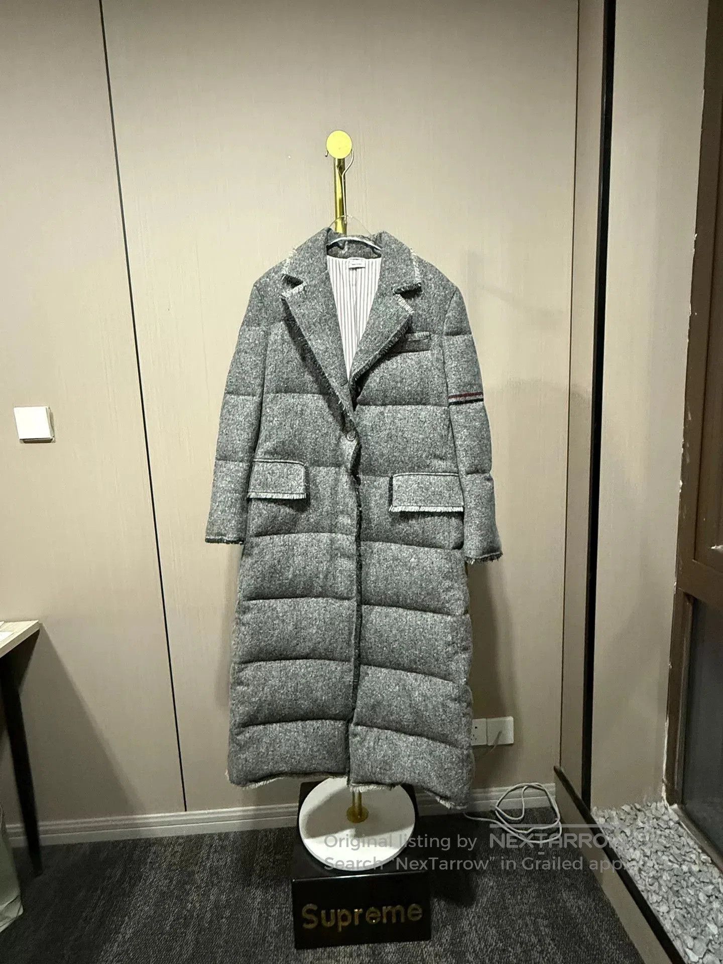 Thom Browne Thom Browne Wool Down Coat. Size US XS / EU 42 / 0 - 1 Thumbnail
