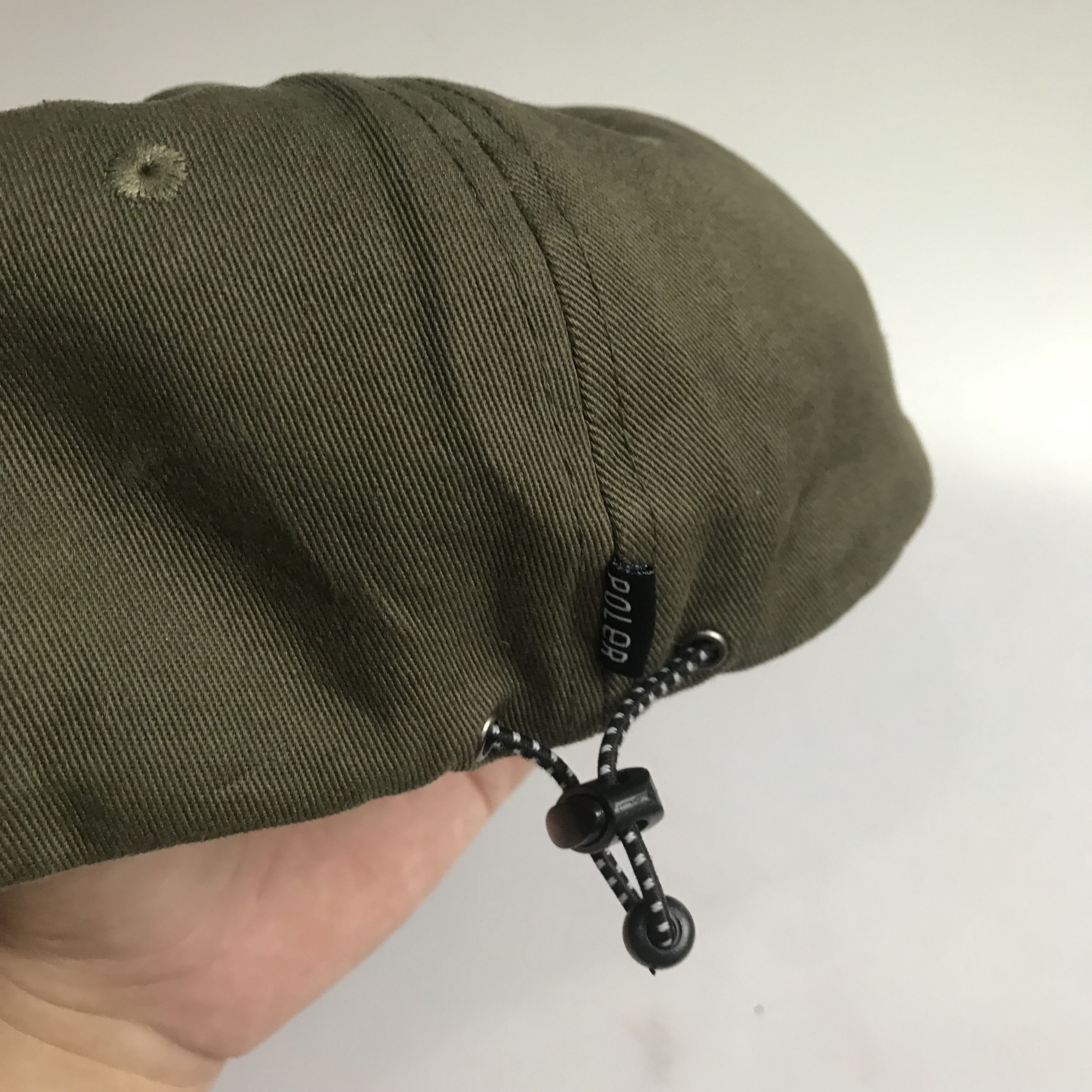 Japanese Brand Poler Five Panel Outdoor Cap Olive Green Colorway Size ONE SIZE - 8 Thumbnail