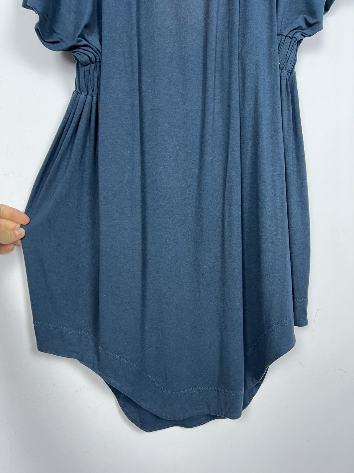 Vivienne Westwood Vivienne Westwood Anglomania Navy Blue Midi Dress Size S / US 4 / IT 40 - 7 Thumbnail