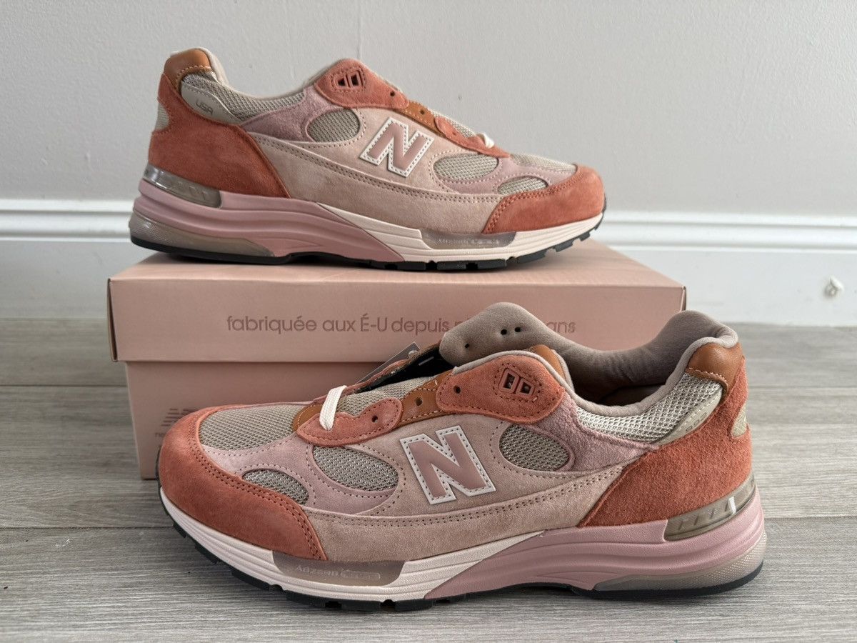 Joe Freshgoods × New Balance Joe Freshgoods New Balance 992 Aged Well Smoke Rose Misty 12 Size US 12 / EU 45 - 1 Thumbnail