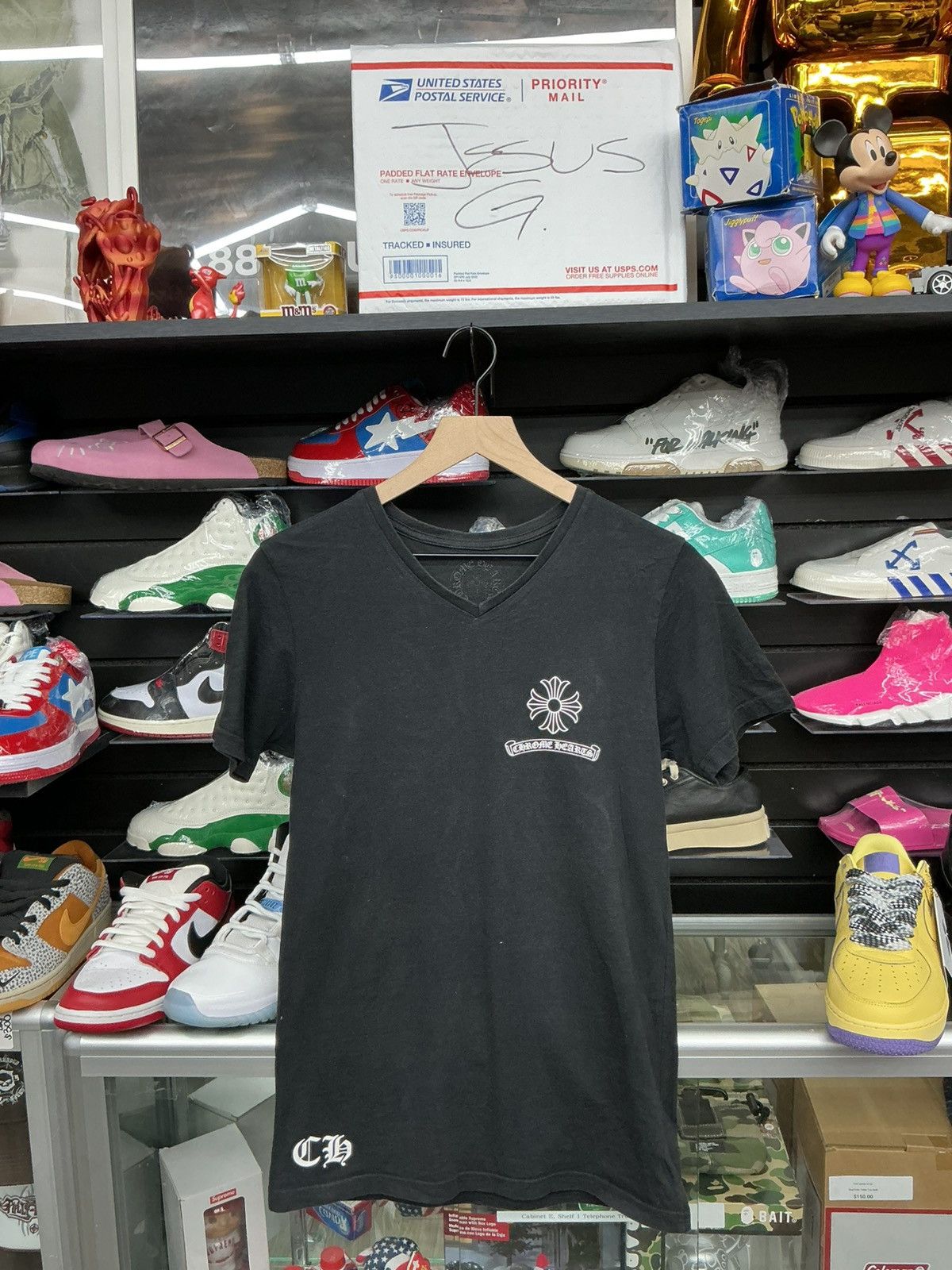 Chrome Hearts Chrome Hearts Plus Scroll Tee Size US S / EU 44-46 / 1 - 1 Thumbnail