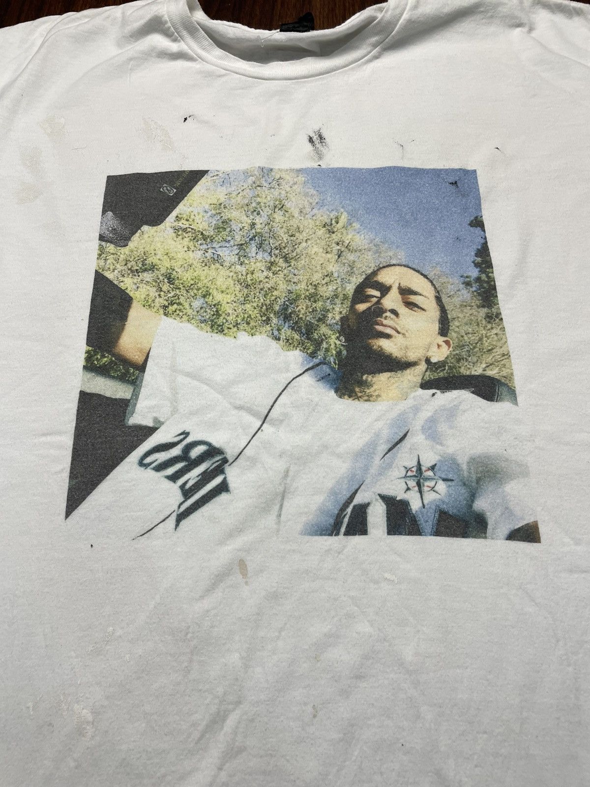 Rap Tees × Vintage Nipsey Hussle Photo Tee Size US XL / EU 56 / 4 - 3 Thumbnail