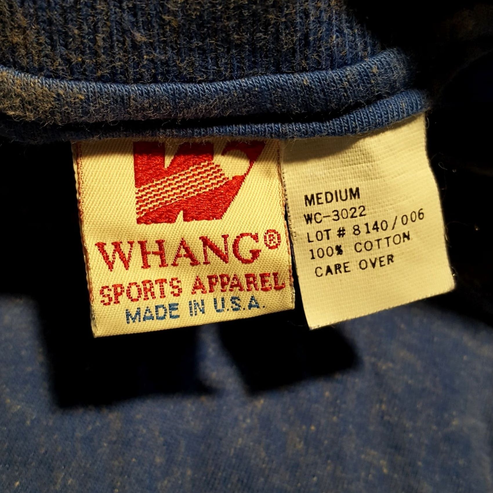 Vintage VINTAGE Whang Polo Shirt Men Gray Blue 90s Grunge Surf Sports Collared Short Sleeve Shirt Size US M / EU 48-50 / 2 - 6 Thumbnail