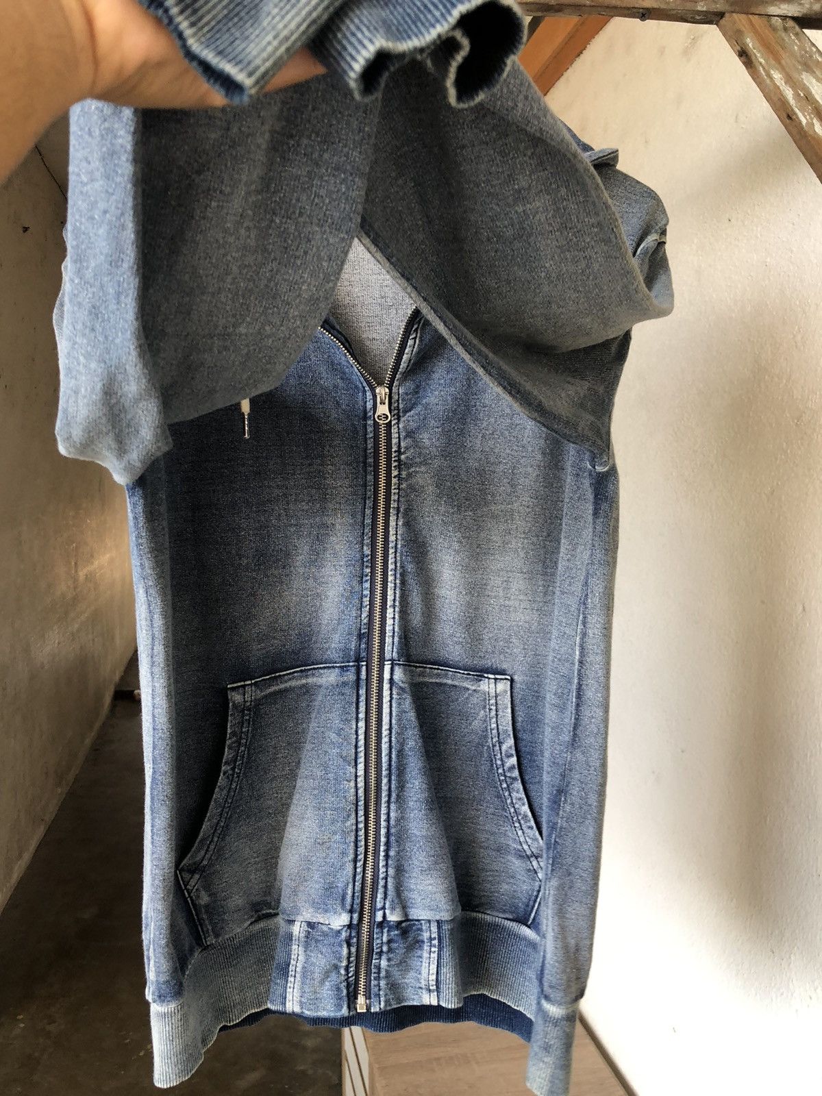 Japanese Brand Rare❗️Baycrest Faded Blue Jeans Style Sweater Hoodie Size US L / EU 52-54 / 3 - 11 Thumbnail