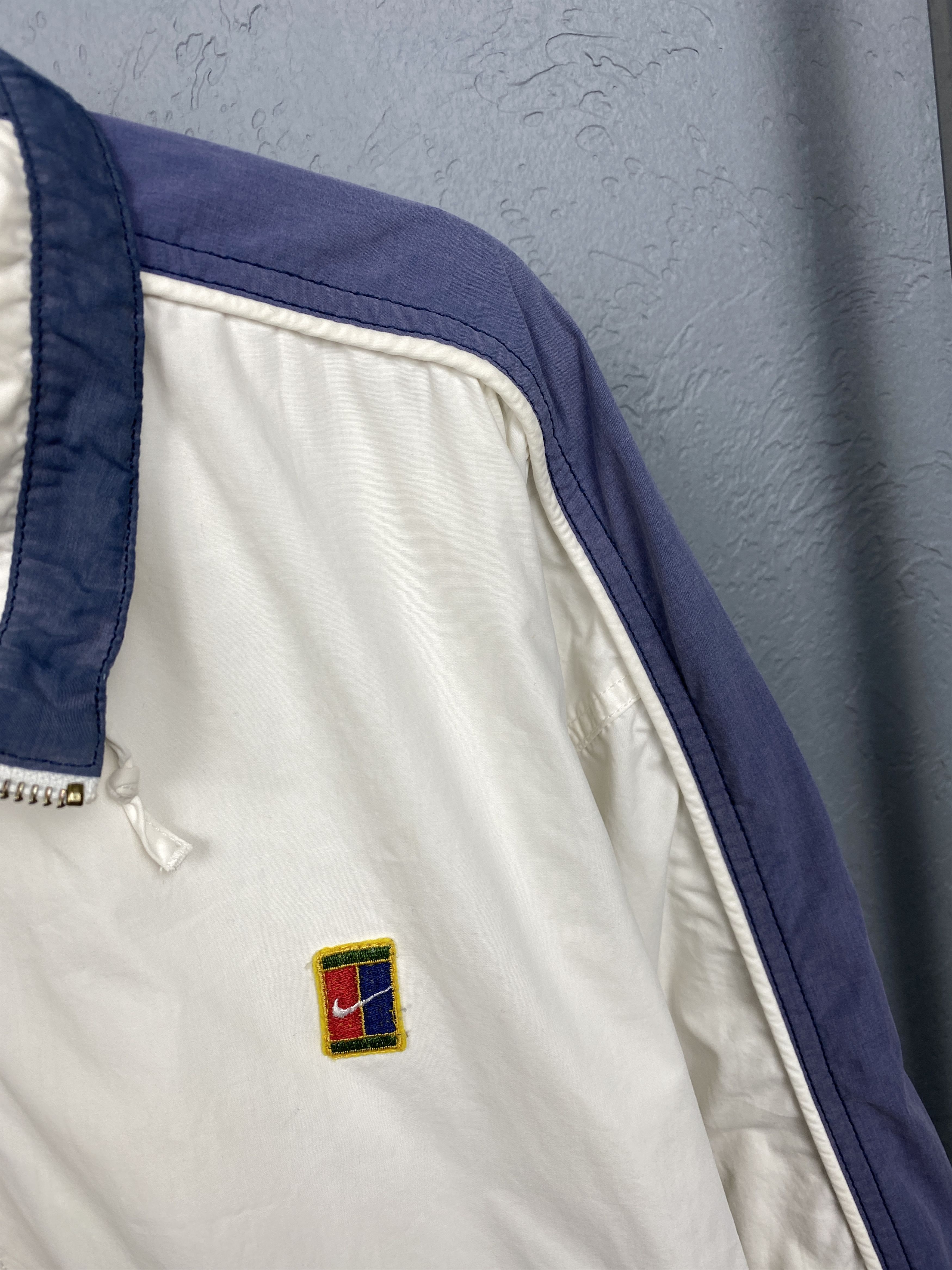 Nike × Vintage NIKE 90s Vintage Mens Windbreaker Track Top Jacket Tennis Size US L / EU 52-54 / 3 - 3 Thumbnail