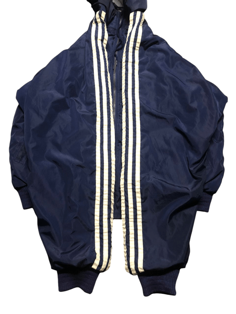 Adidas Vintage 90s Adidas Rivesible Hoodie Zipper Jacket Size US S / EU 44-46 / 1 - 8 Thumbnail