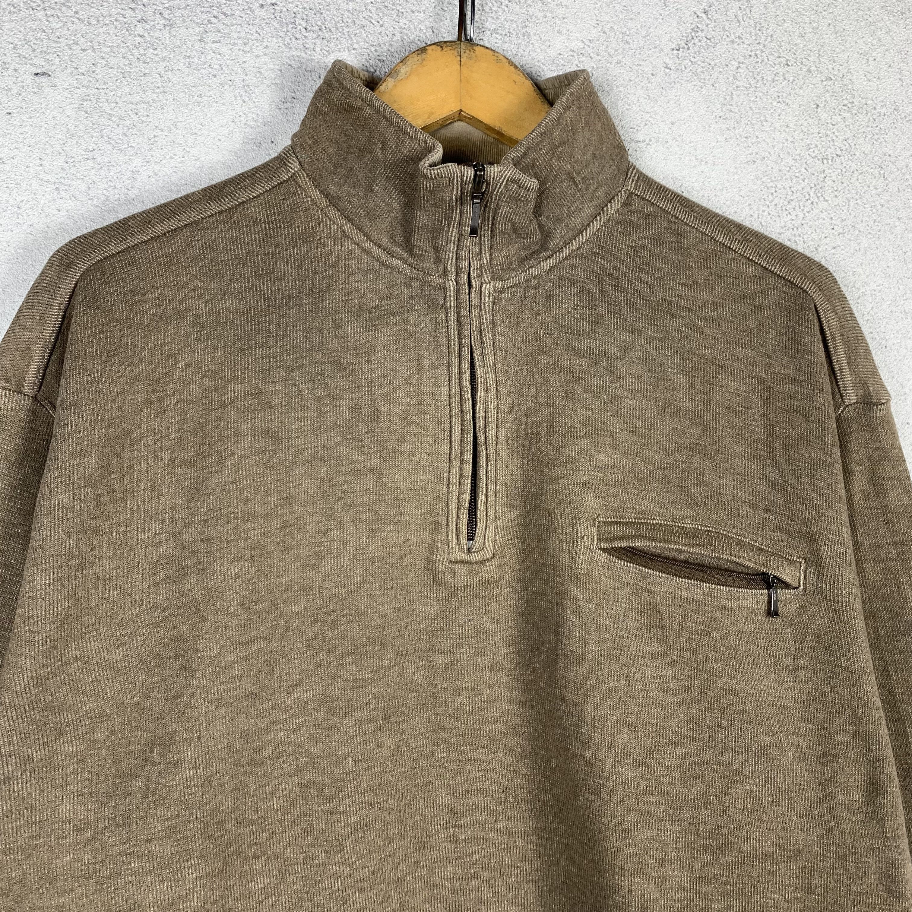 Vintage Joker Halfzip Boxy Sweatshirt Crewneck Size US M / EU 48-50 / 2 - 2 Thumbnail