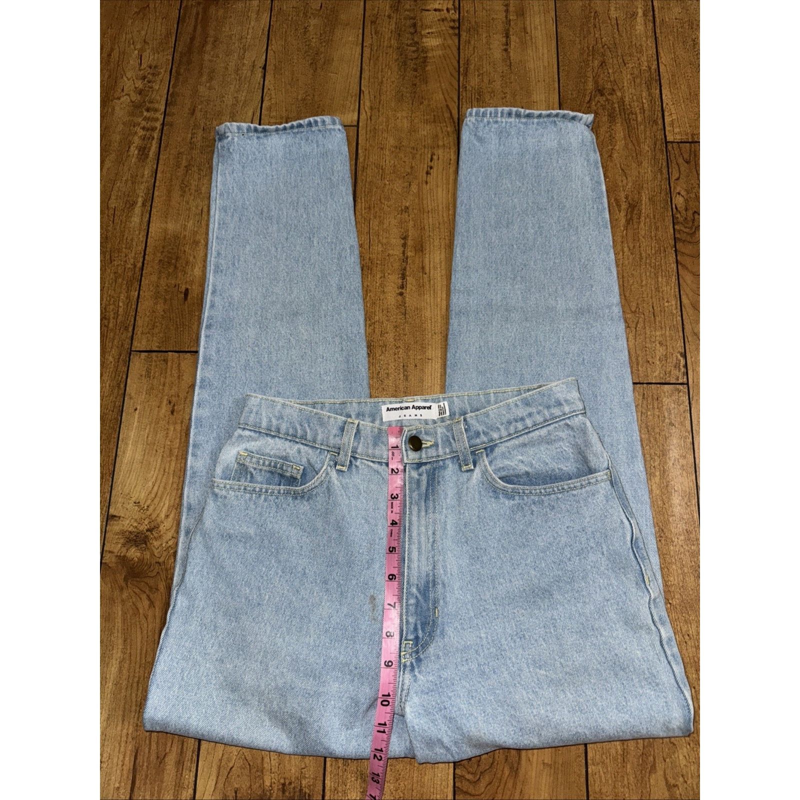 American Apparel × Vintage American Apparel Skinny Denim Jeans Blue Men’s 28x32 Size US 28 / EU 44 - 3 Thumbnail