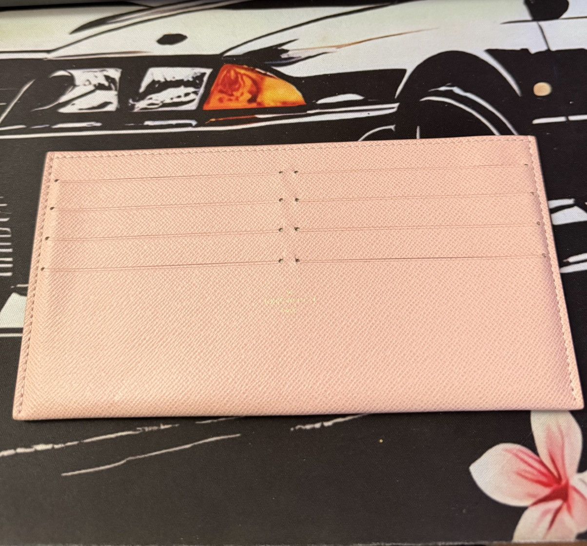 Louis Vuitton Louis Vuitton Pink Felicie Card Insert Size ONE SIZE - 1 Thumbnail