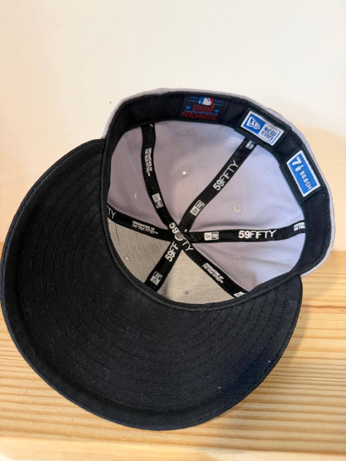 New Era Chicago Cubs New Era Fitted Hat Sz 7 1/8 Size ONE SIZE - 5 Thumbnail