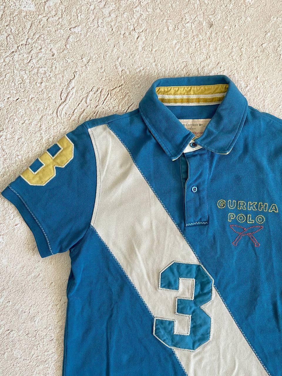 Japanese Brand × Vintage Japanese distressed rugby polo Ralph style Size US S / EU 44-46 / 1 - 3 Thumbnail