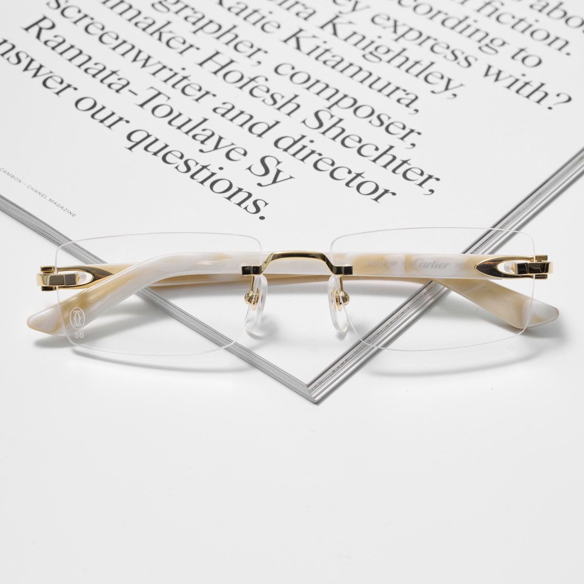 Cartier CARTIER CT0581O 003 GLASSES Size ONE SIZE - 5 Thumbnail