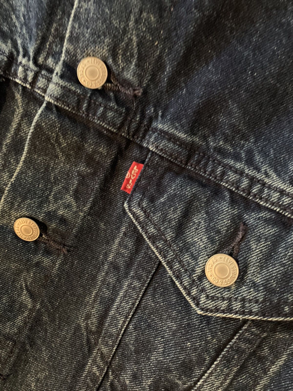 Levi's × Vintage Levi’s premium trucker jacket wellthread edition Size US S / EU 44-46 / 1 - 11 Thumbnail