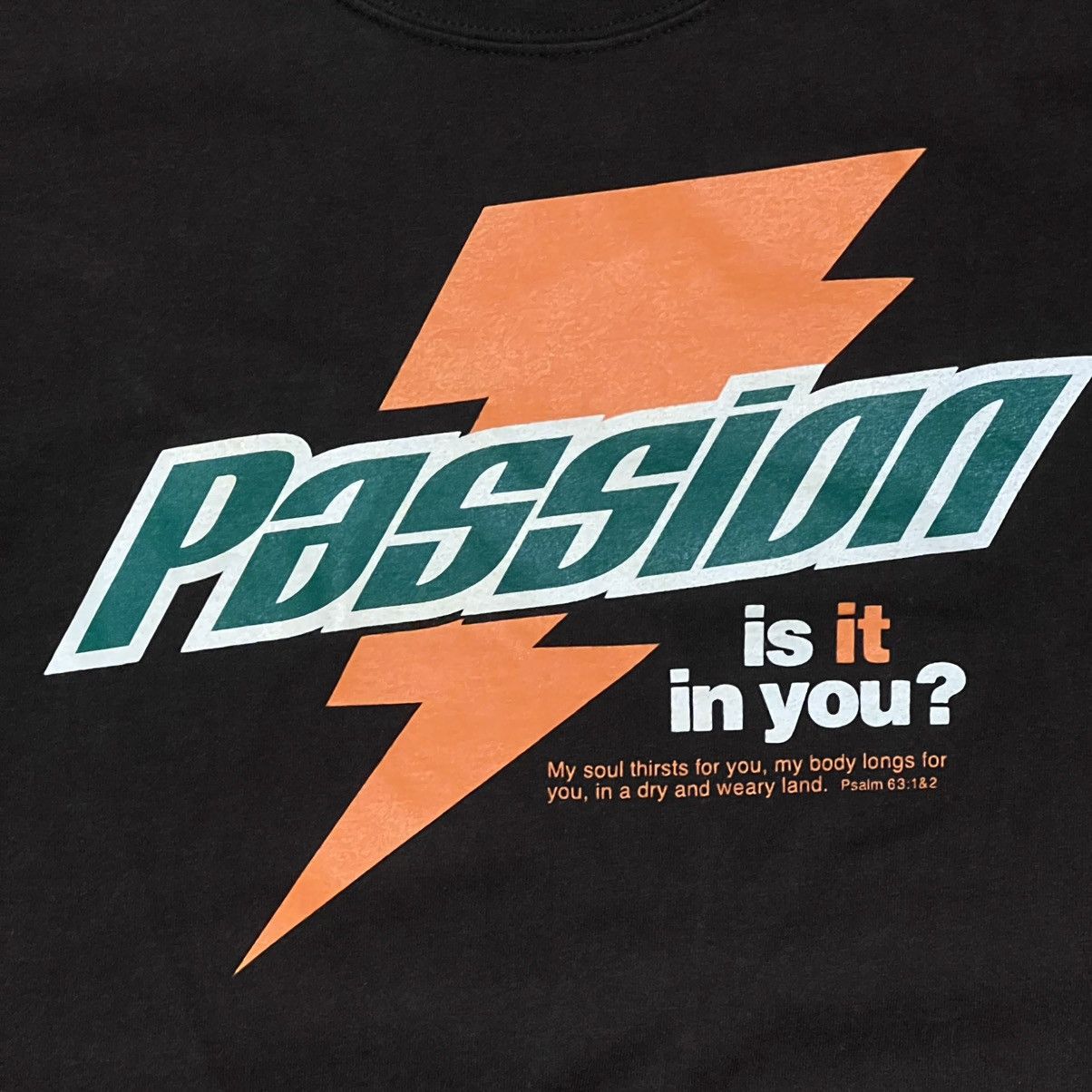 Gildan Gatorade Passion Jesus Parody Brown T Shirt Medium Size US M / EU 48-50 / 2 - 2 Thumbnail