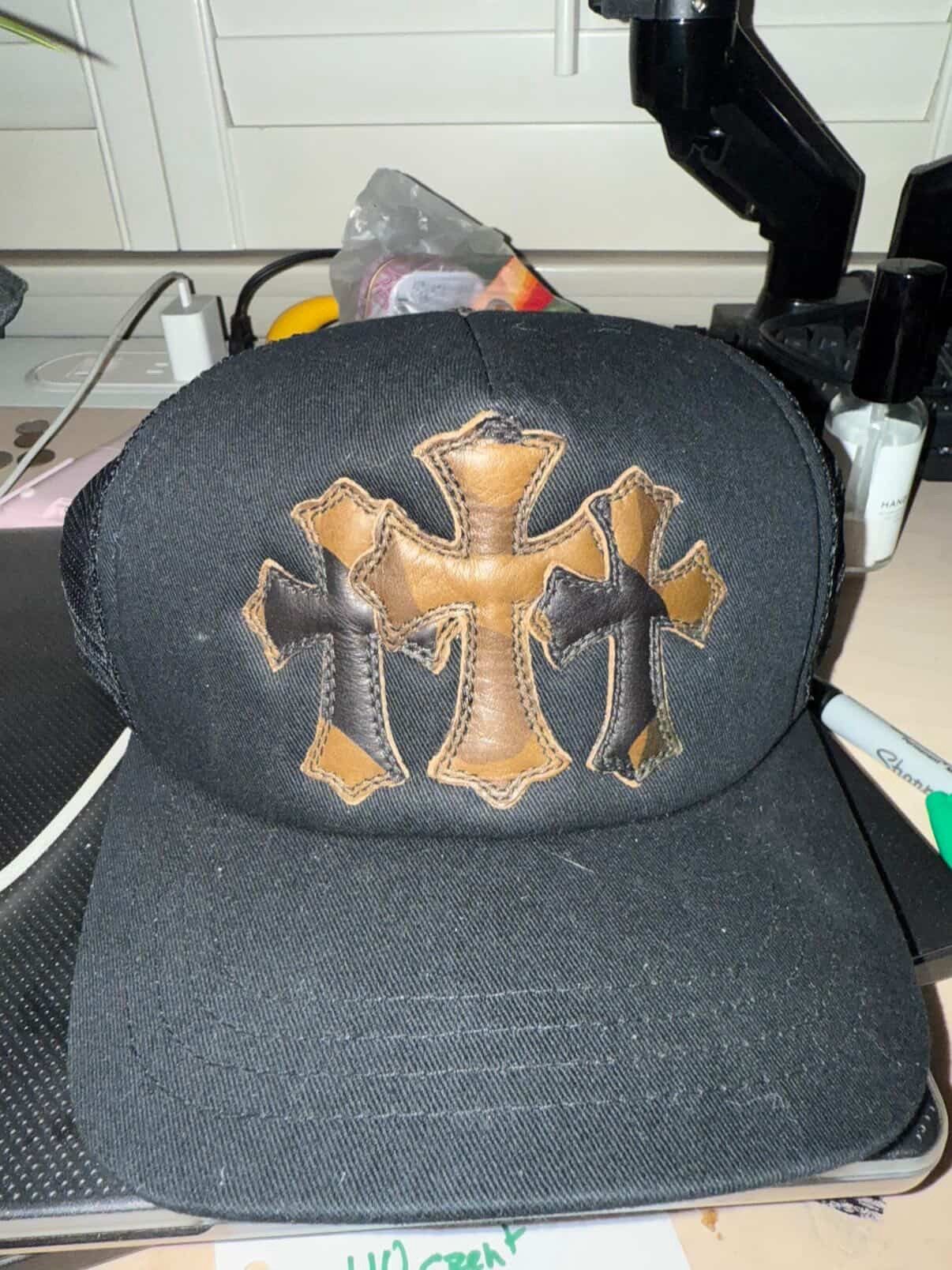 Chrome Hearts Chrome Hearts Cemetery Cross Patch Size ONE SIZE - 1 Thumbnail
