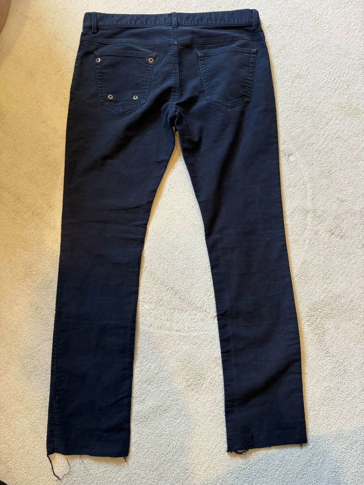 Balenciaga × Vintage Balenciaga Paris Denim Jeans Dark Navy Size US 32 / EU 48 - 3 Thumbnail