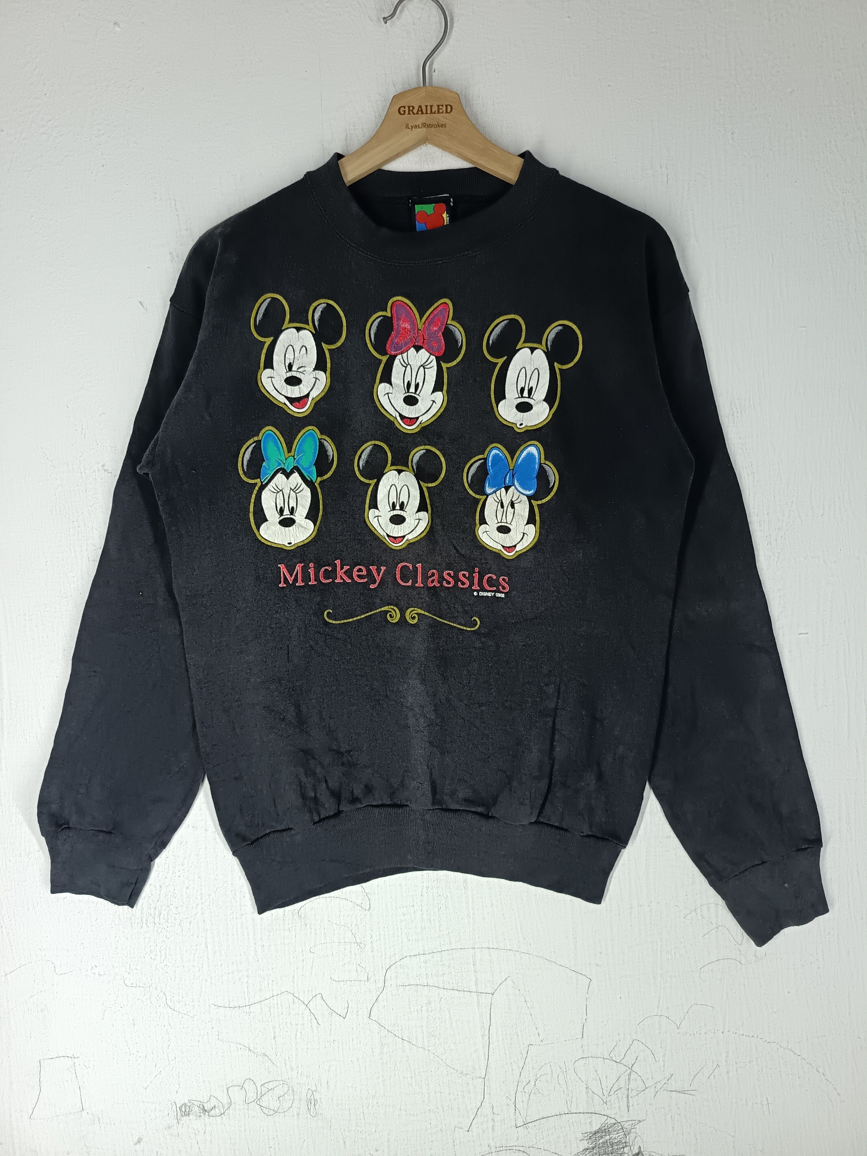 Mickey Mouse × Mickey Unlimited × Vintage Vintage Disney Mickey Classic Sweatshirt Size US M / EU 48-50 / 2 - 1 Thumbnail