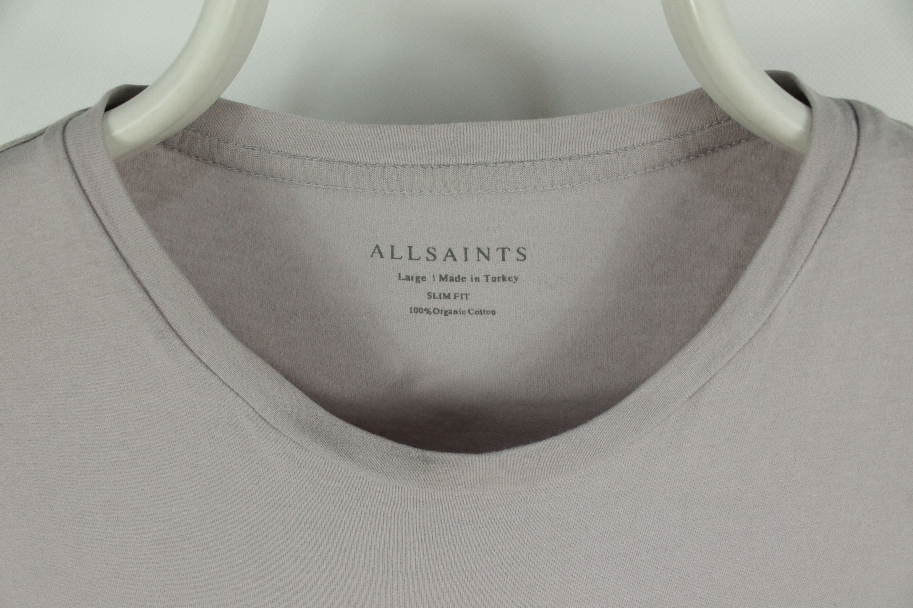 Allsaints Allsaints Brace Contrast Slim Fit T-Shirt Men's Size US L / EU 52-54 / 3 - 3 Thumbnail