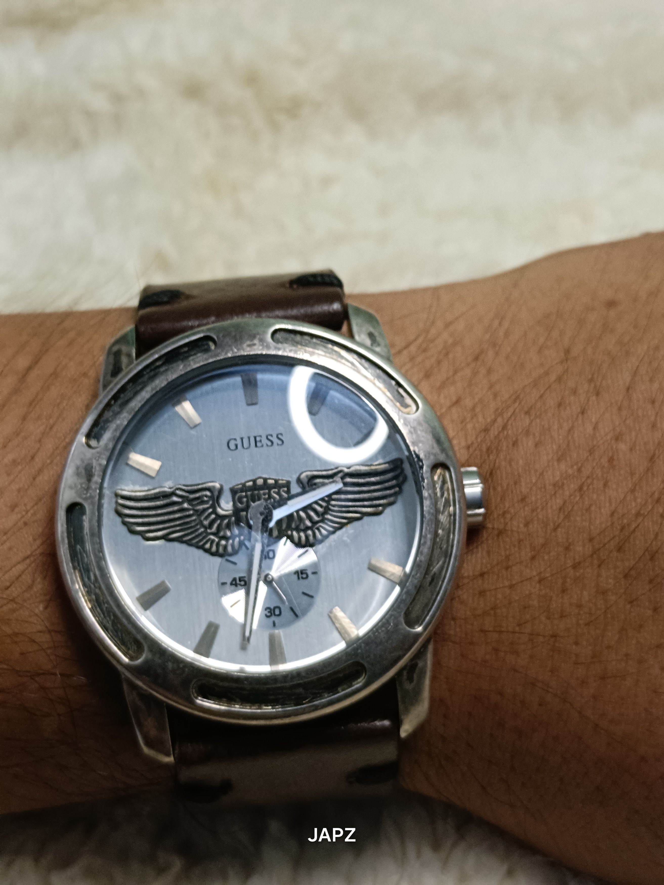 Guess Vintage guess eagle emblem sub second Y2K watch Size ONE SIZE - 7 Thumbnail