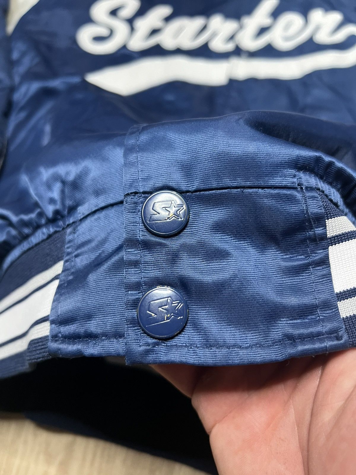 Starter Vintage Starter Bomber Jacket 90’s Size US XL / EU 56 / 4 - 4 Thumbnail