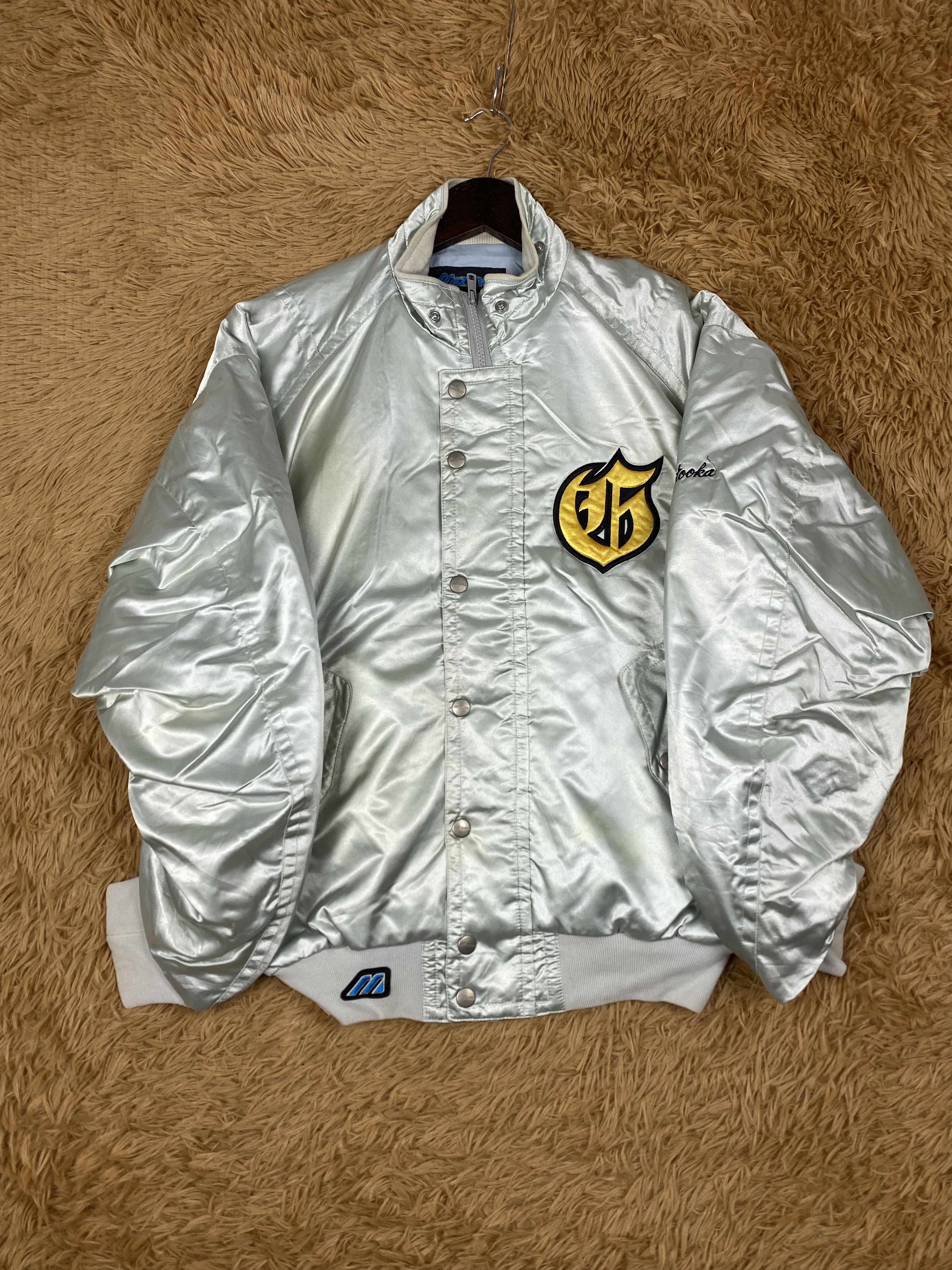 Mizuno Vintage Mizuno Bombers Jacket DJ0677 Size US M / EU 48-50 / 2 - 4 Thumbnail