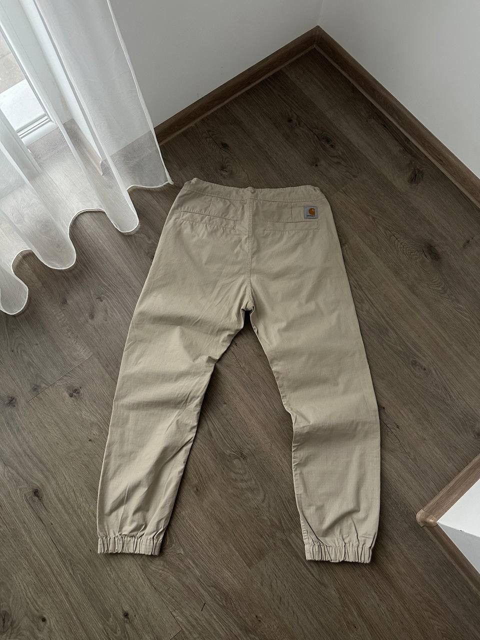 Carhartt × Carhartt Wip × Vintage Vintage Carhartt Beige Big Logo Pants Size US 30 / EU 46 - 10 Thumbnail