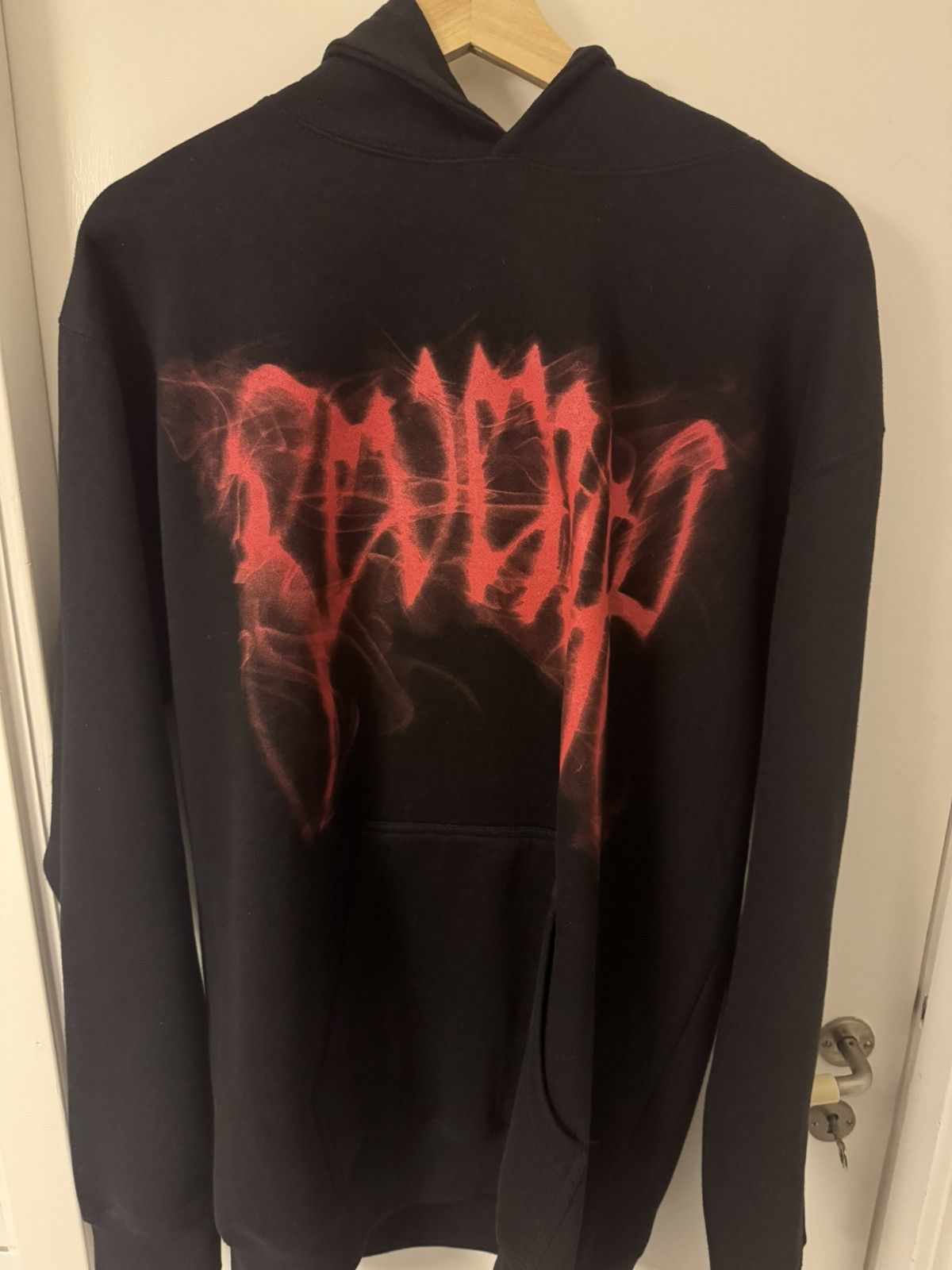 Revenge Revenge Red Smoke Hoodie Black Size US M / EU 48-50 / 2 - 1 Thumbnail