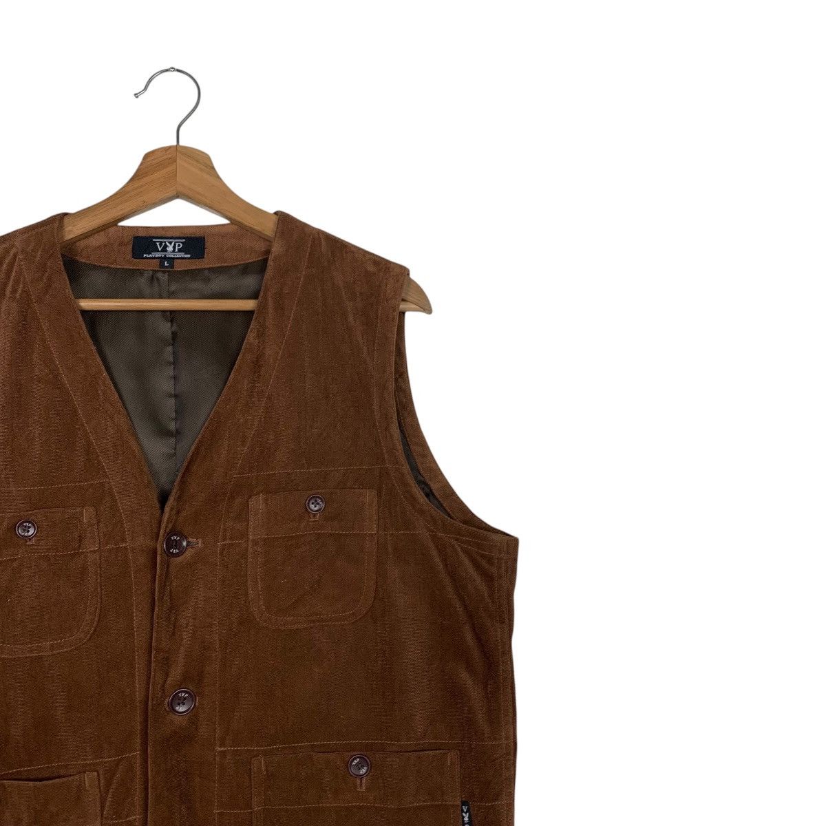 Playboy PLAYBOY Four Pocket Vest Casual Wear #1867-C81 Size US L / EU 52-54 / 3 - 5 Thumbnail