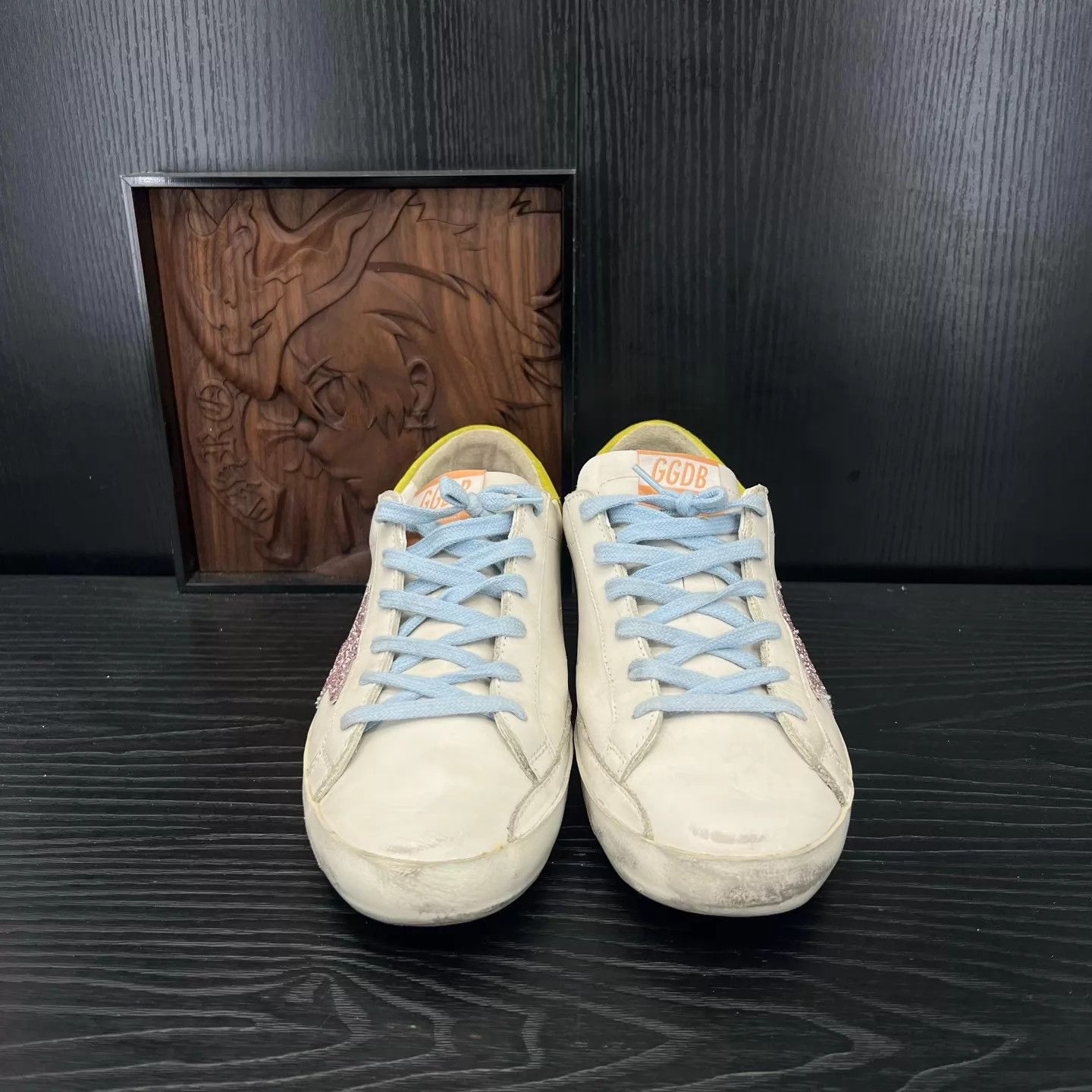 Golden Goose Golden Goose Blue Pink Superstar 40 Like New w/ Box Size US 7 / EU 40 - 5 Thumbnail
