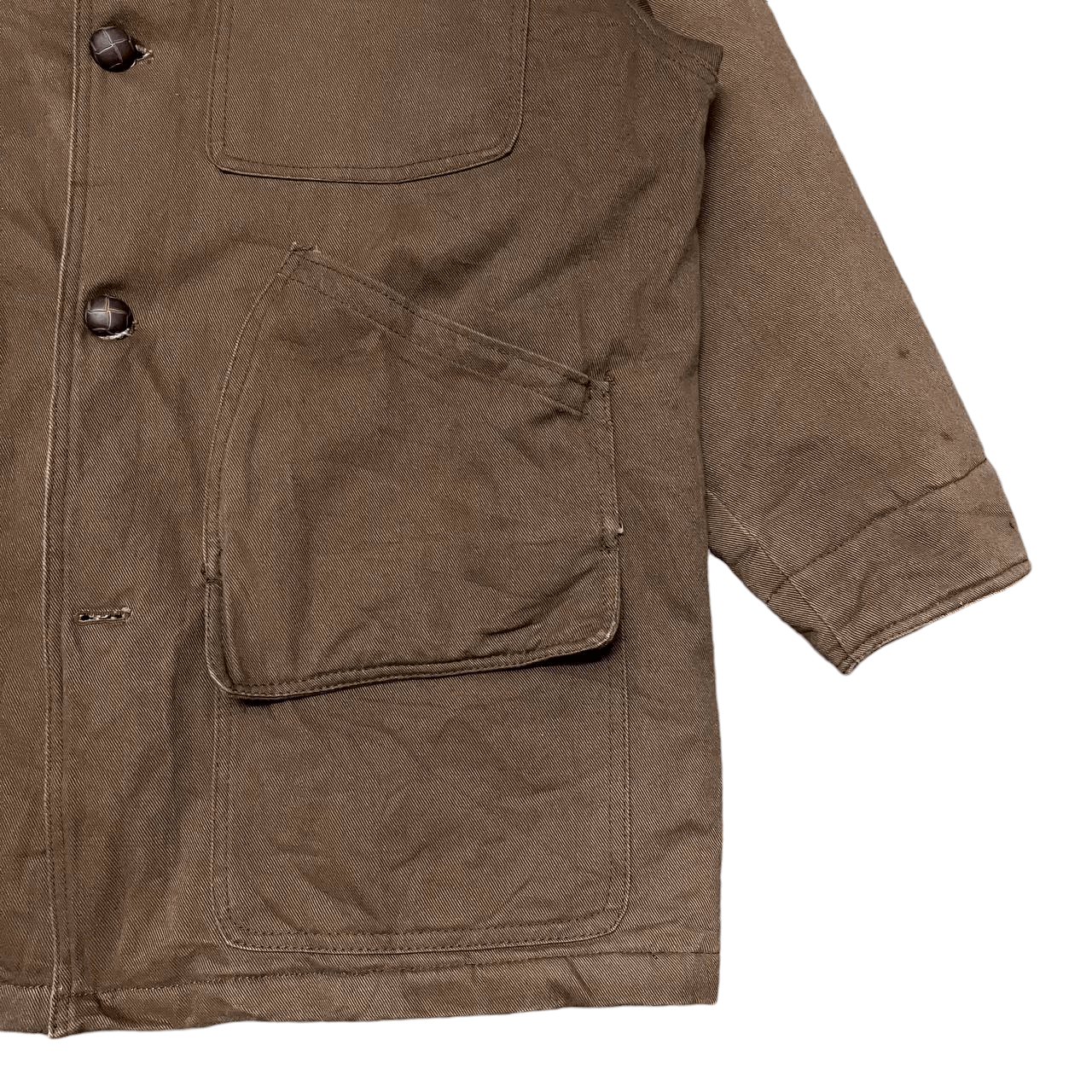 Hunter Vintage Artisanat Chore Hunting Jacket Leather Collar Size US L / EU 52-54 / 3 - 5 Thumbnail