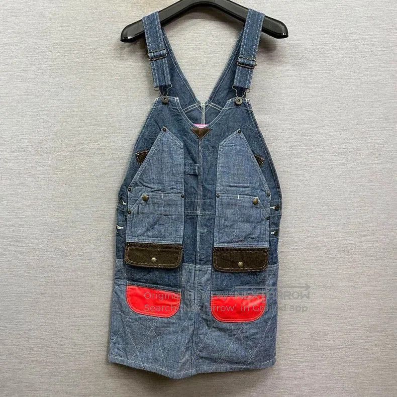 Junya Watanabe Junya Watanabe AD2011 Denim Overall Dress. Size 26" / US 2 / IT 38 - 1 Thumbnail