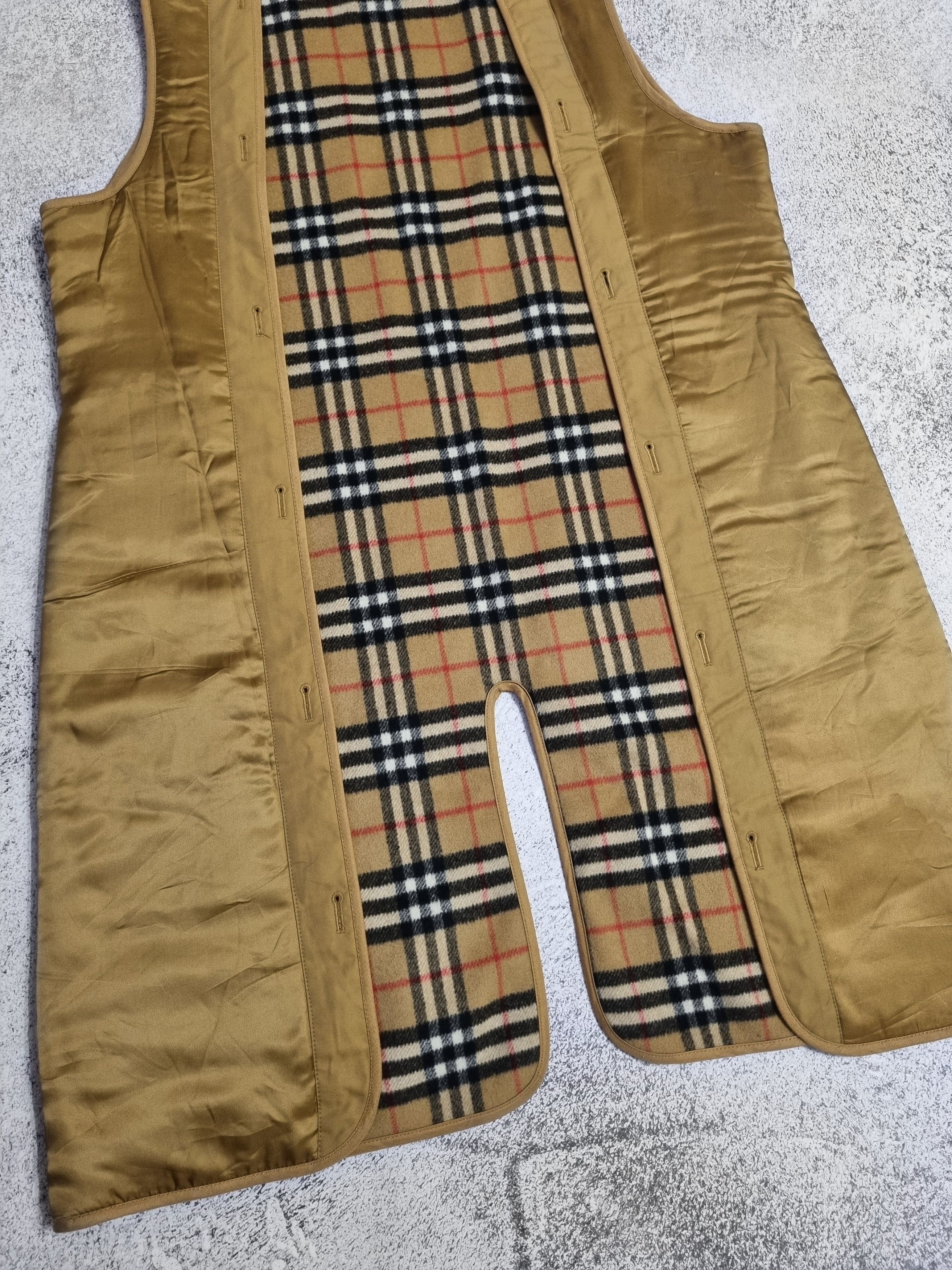 Burberry Burberry Check Wool And Cashmere Warmer Trench Coat Vest Size XL / US 12-14 / IT 48-50 - 5 Thumbnail