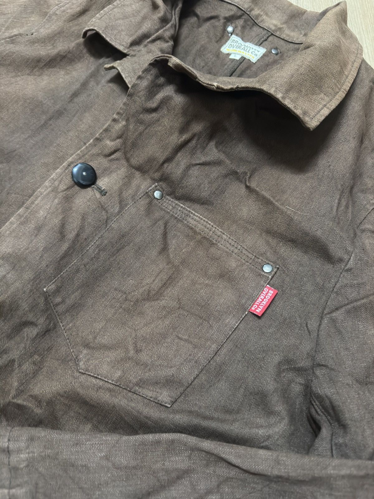 Vintage BROOKLYN OVERALL WORKER JACKET Size US L / EU 52-54 / 3 - 2 Thumbnail