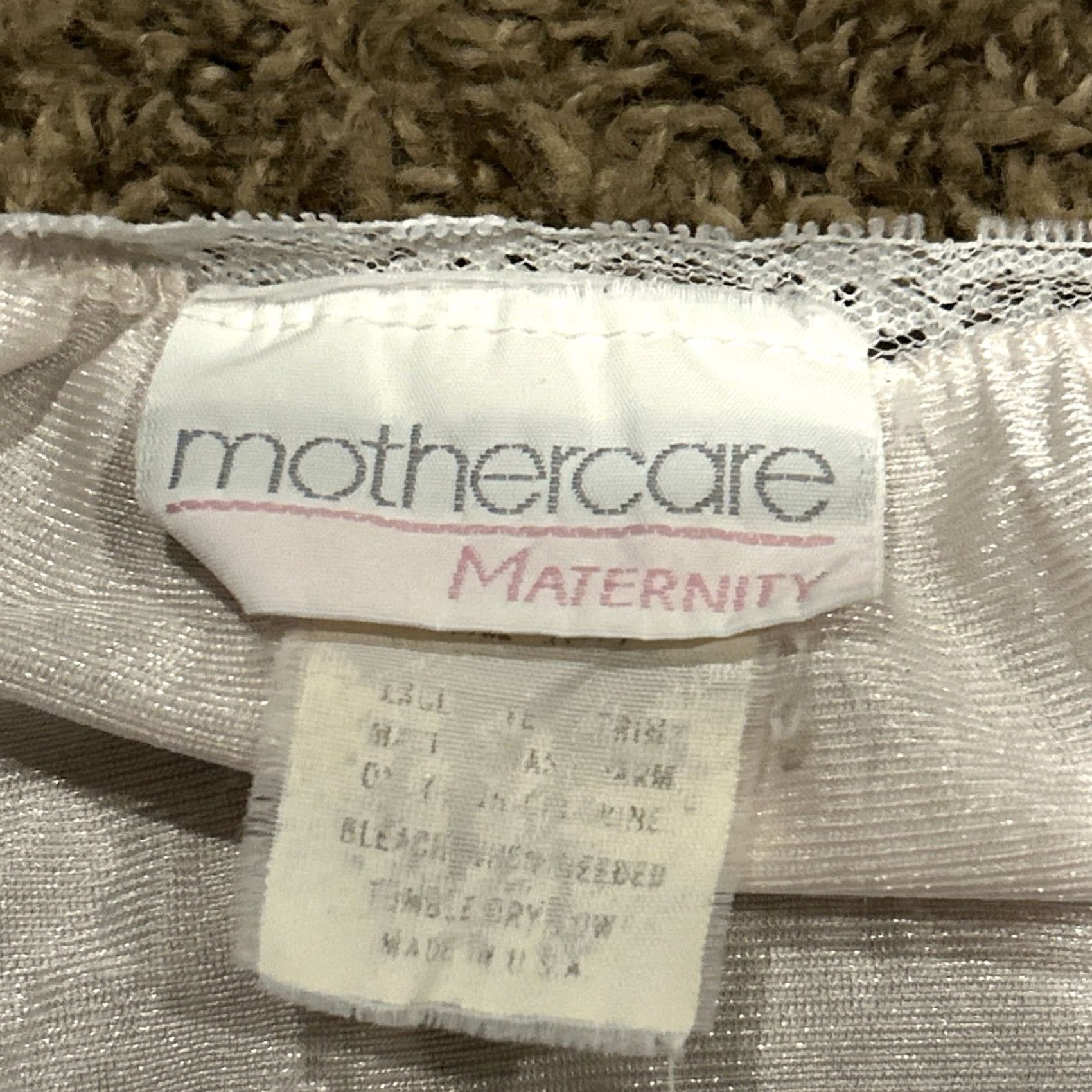 Vintage VINTAGE Mothercare Maternity House Dress MEDIUM Casual Pink 1980s Bohemian Acrylic Blend Pavilion Dress Womens Size M / US 6-8 / IT 42-44 - 2 Thumbnail
